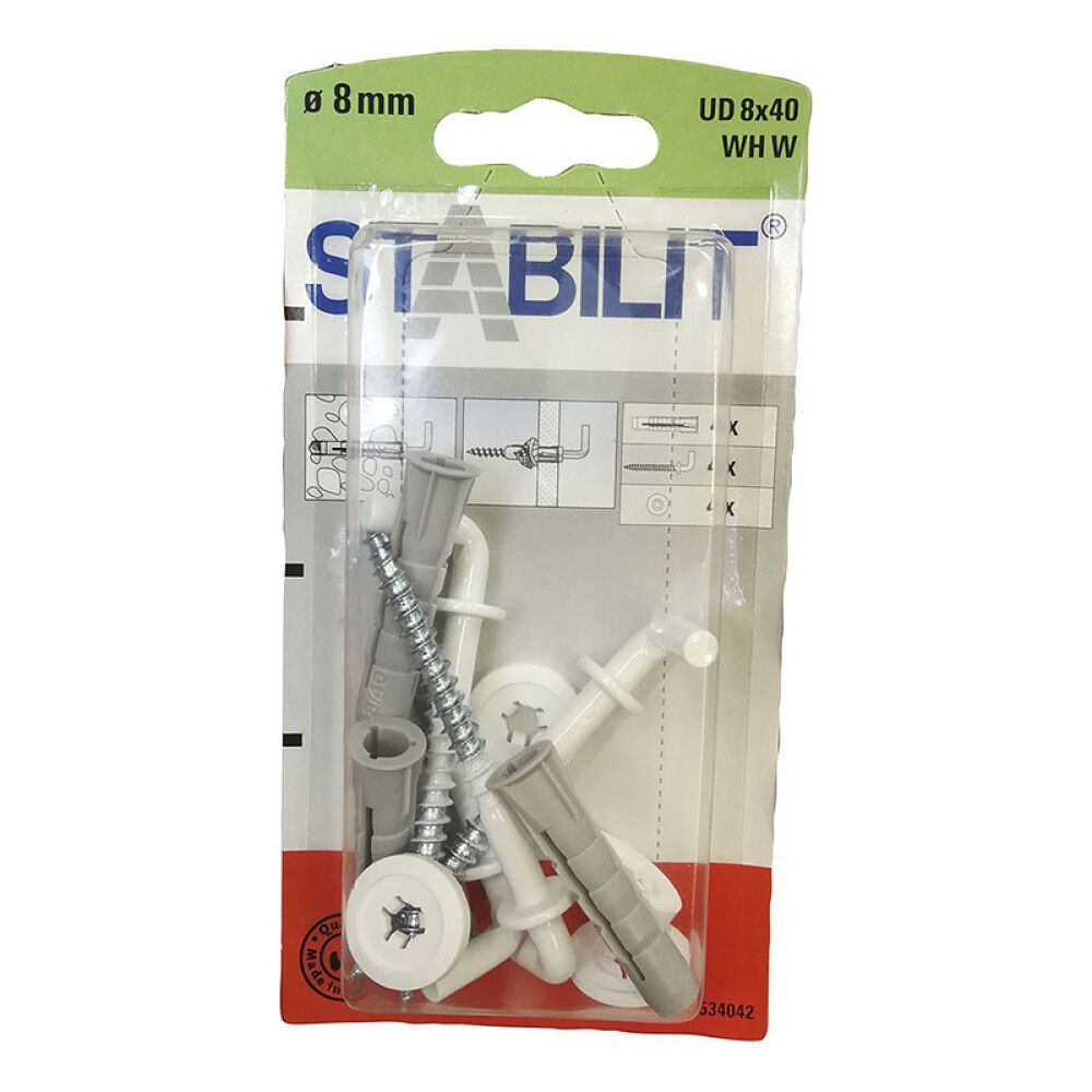 UNIVERSALPLUGG STABILIT 8X40MM 4STK