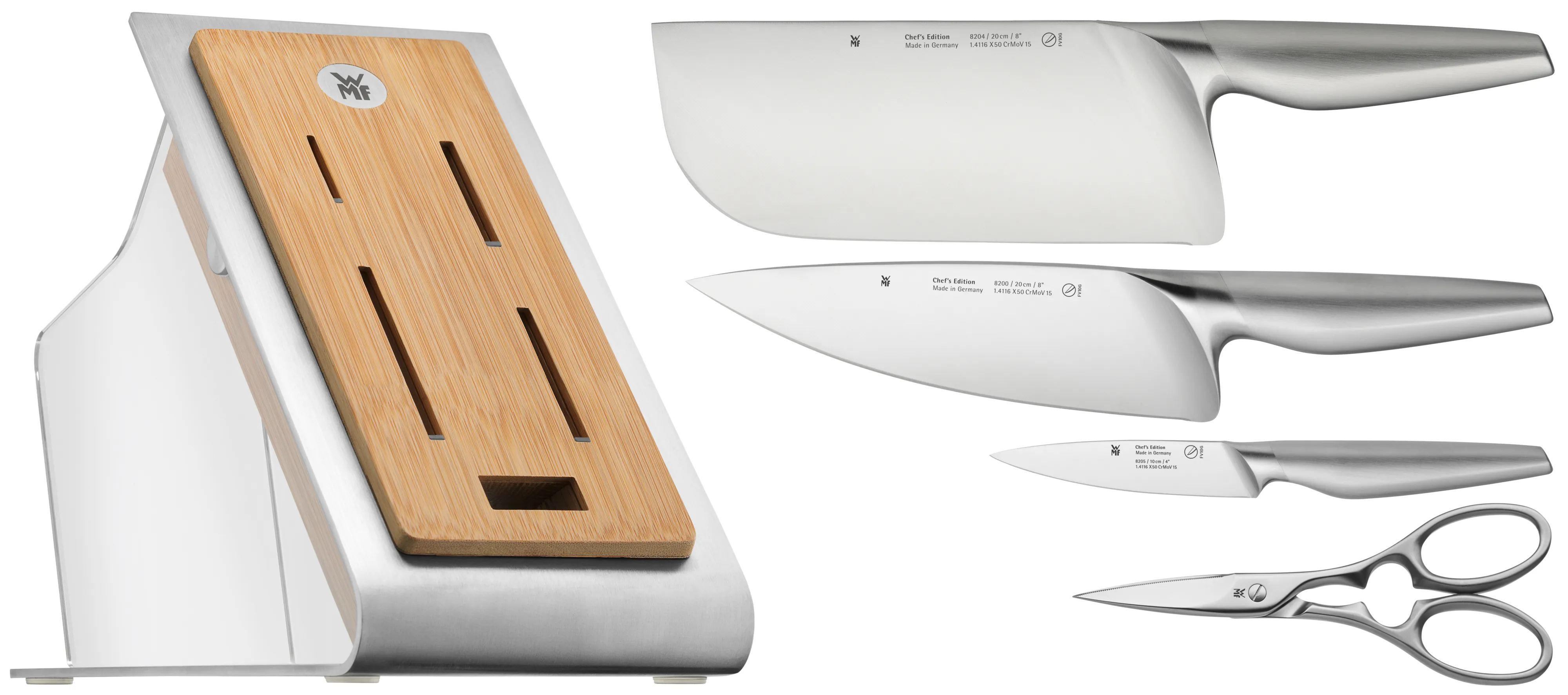 Chef`s Edition knife block value set* for Asian cuisine, 5-pieces