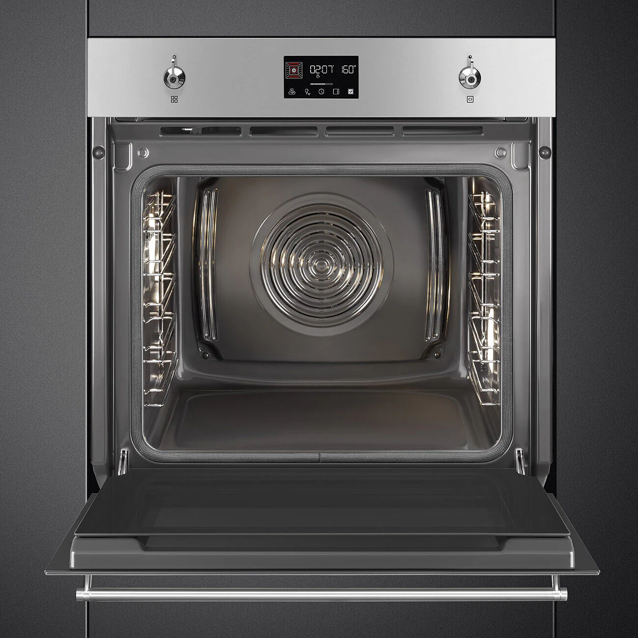 60cm Classic Pyrolytic Single Oven in Stainless Steel
