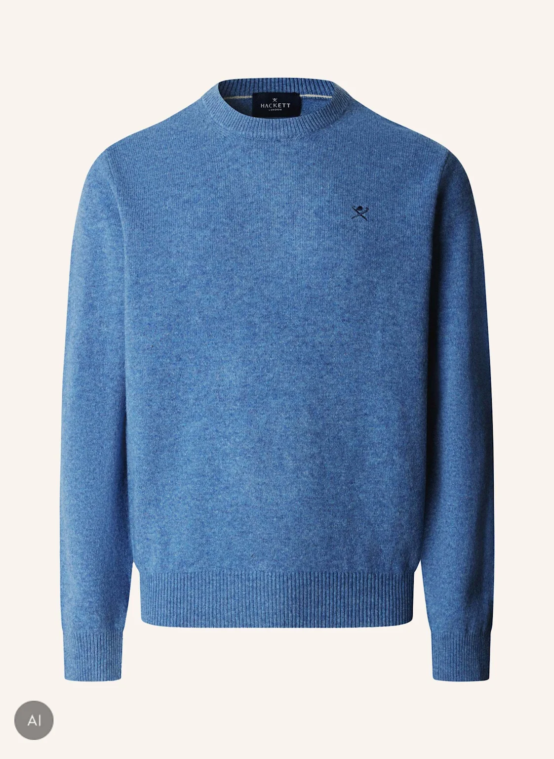 HACKETT LONDON Pullover LAMBSWOOL CREW