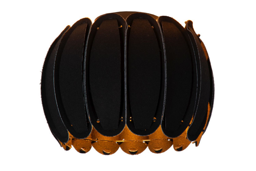 Lampa sufitowa czarna SPENCER 1xE27x40W wym: 19,5x30x30 cm Lucide