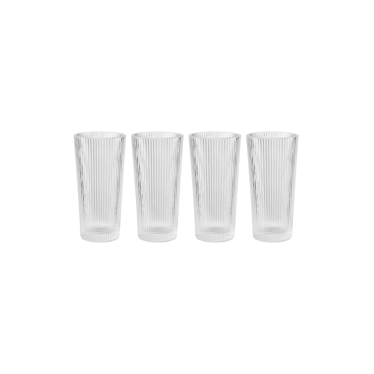 Pilastro long drink glas 4 stk.