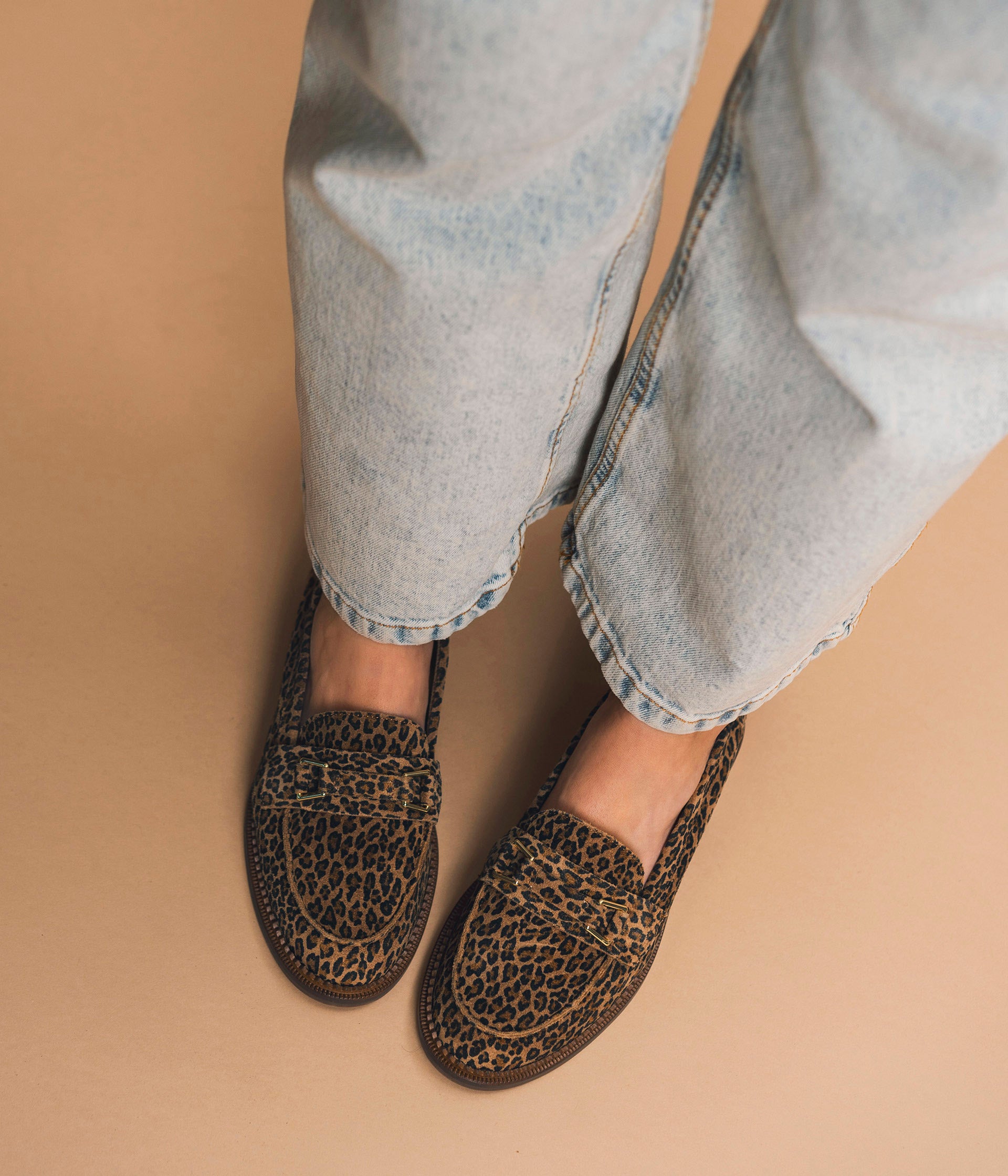 Mocassin Alanna léopard