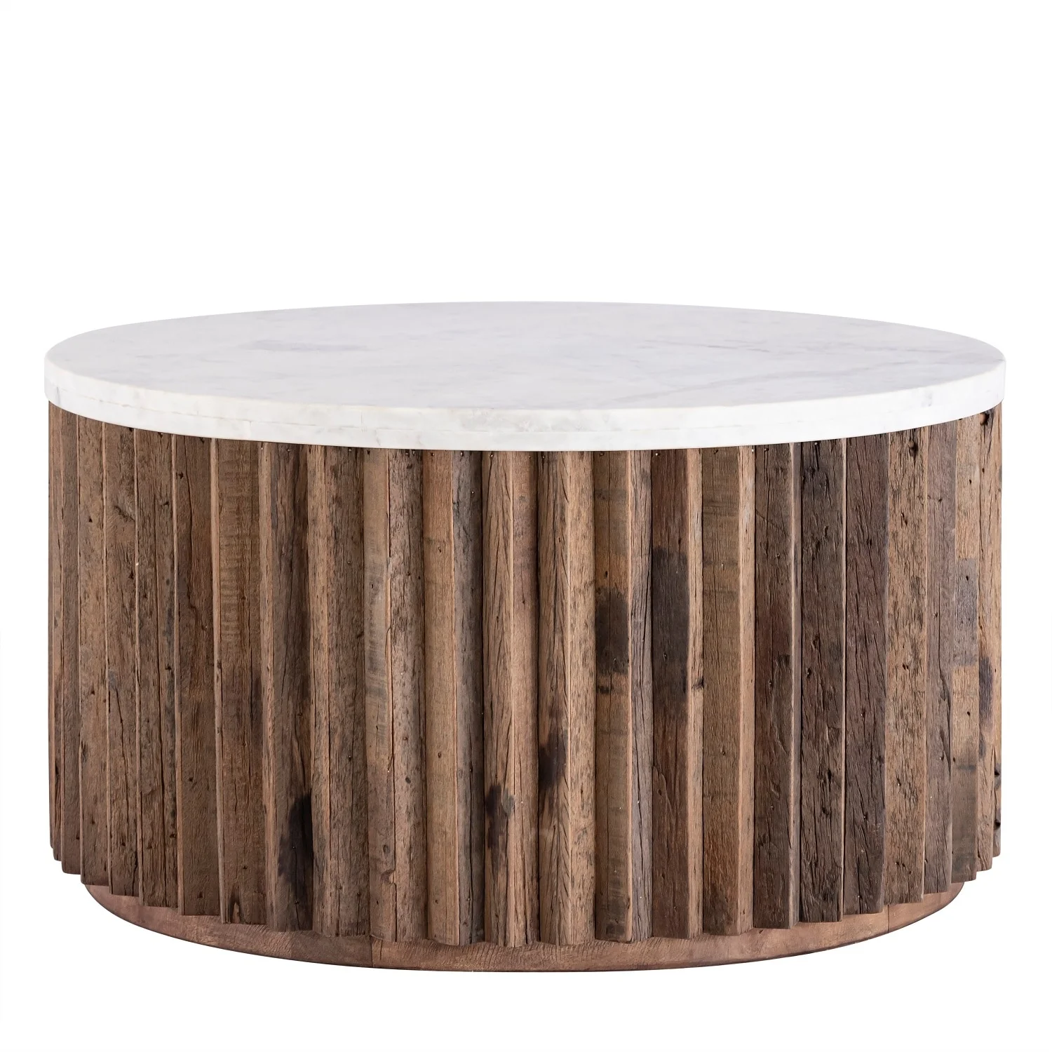 Natural Wood Coffee Table Dia 31