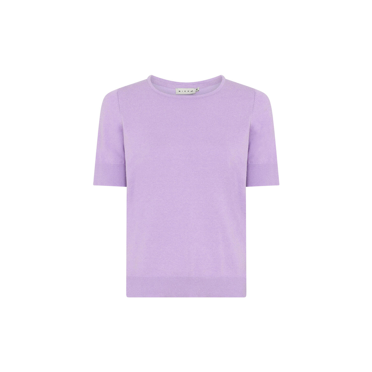 BB Melange Cotton Knit, lilac melange