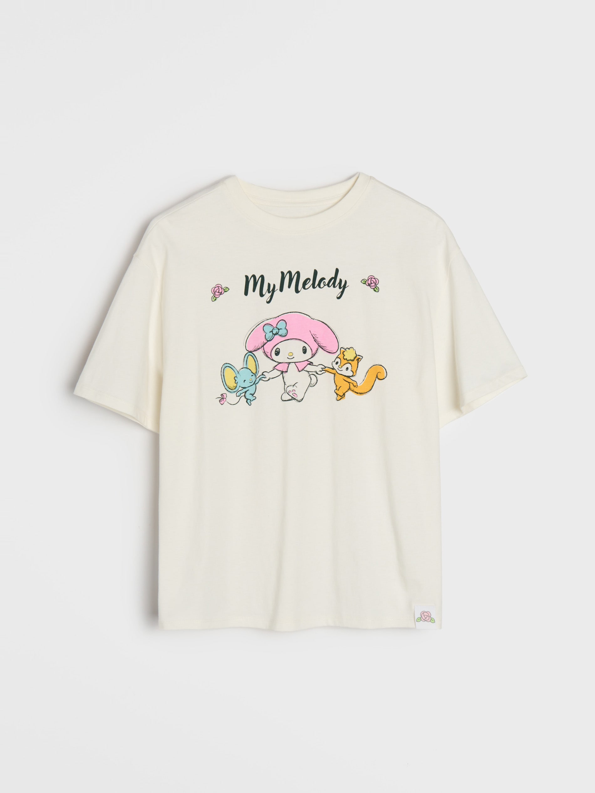 Bawełniana koszulka z nadrukiem My Melody