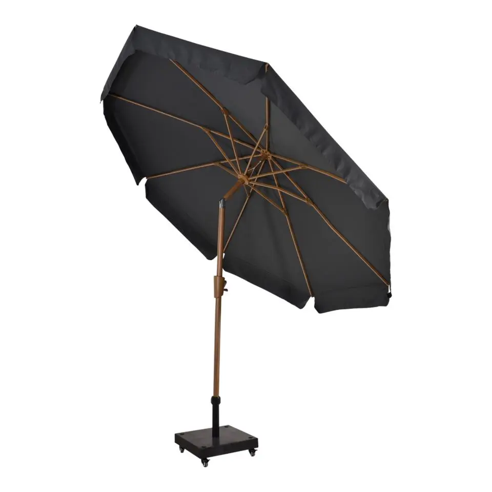 Les - Parasol Libra houtlook &Oslash;3mtr - grijs