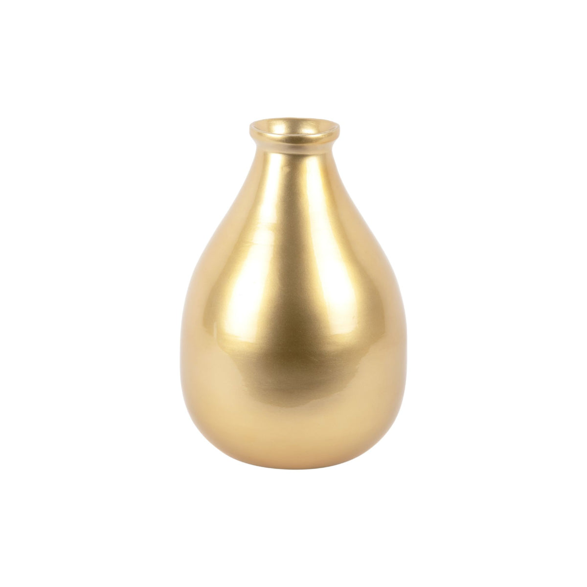 Present Time vaas Decente - goud - Ø20cm