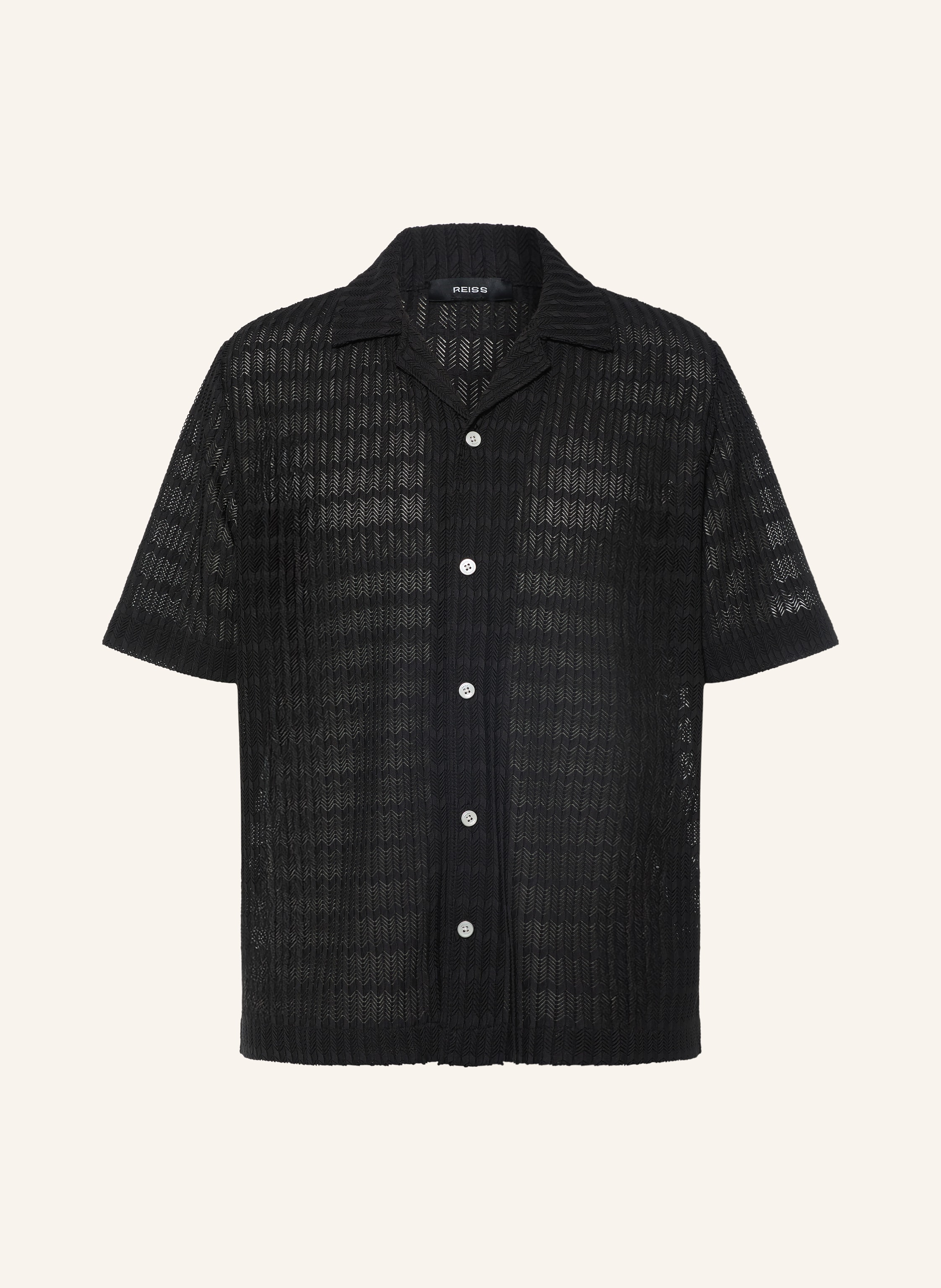 REISS Resorthemd SID Comfort Fit aus Jersey