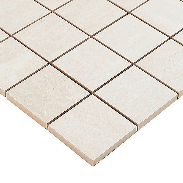 Mosaïque ivoire 30x30cm Soft travertin
