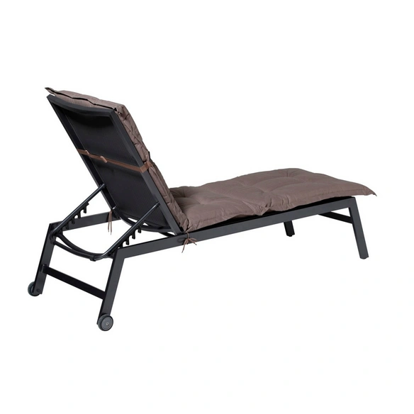 Liegenauflage »Basic«, Basic taupe 200 x 65 cm