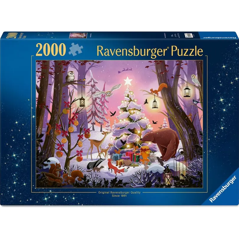 Puzzle Noël dans la forêt