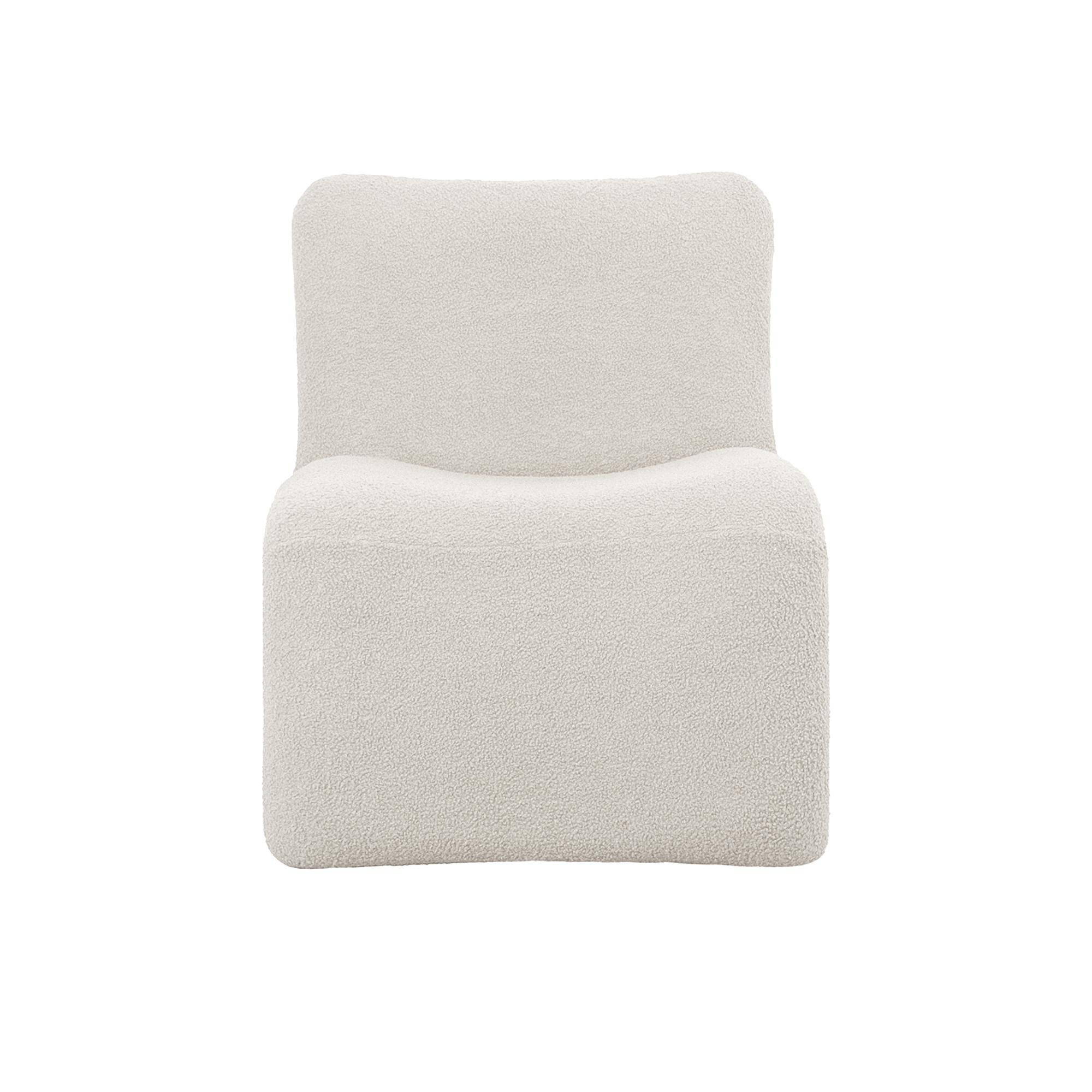 Leitmotiv stoel Fuerza - wit - 87x64x70cm