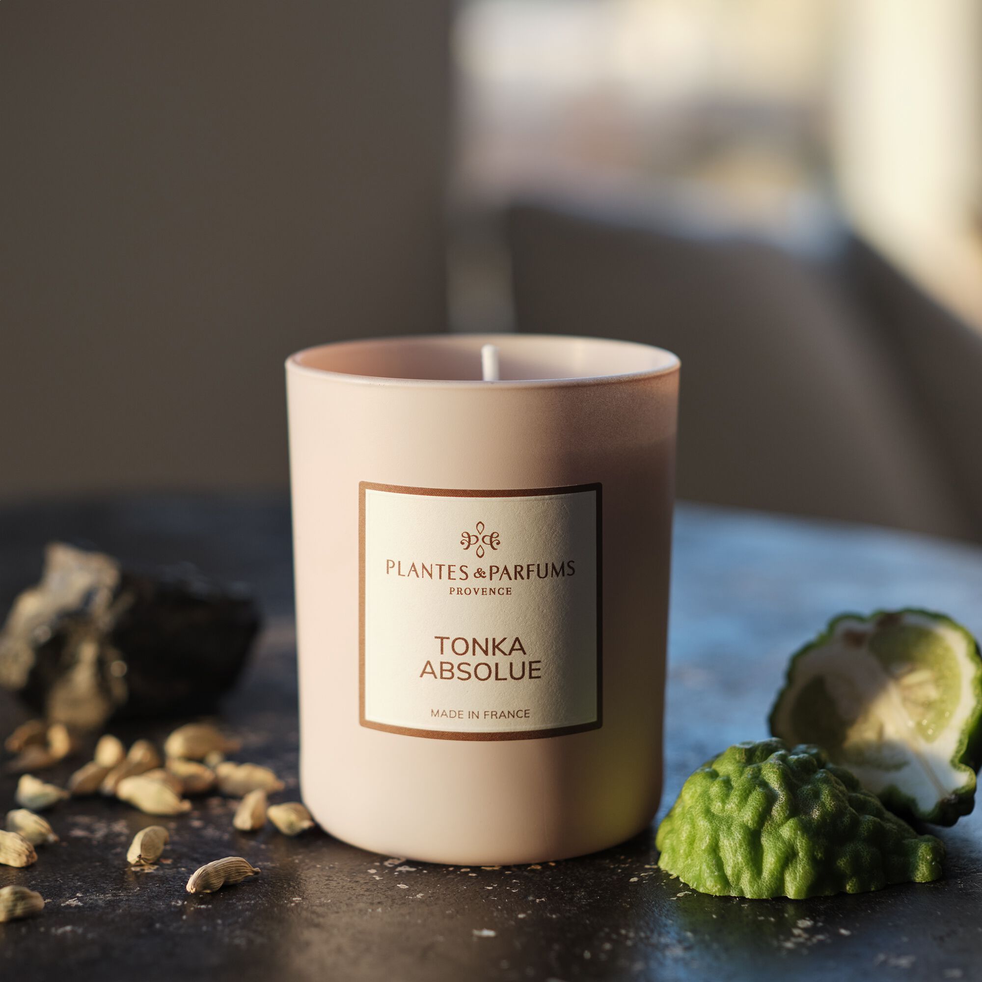 MANON - Bougie parfumée senteur Tonka absolue 180g