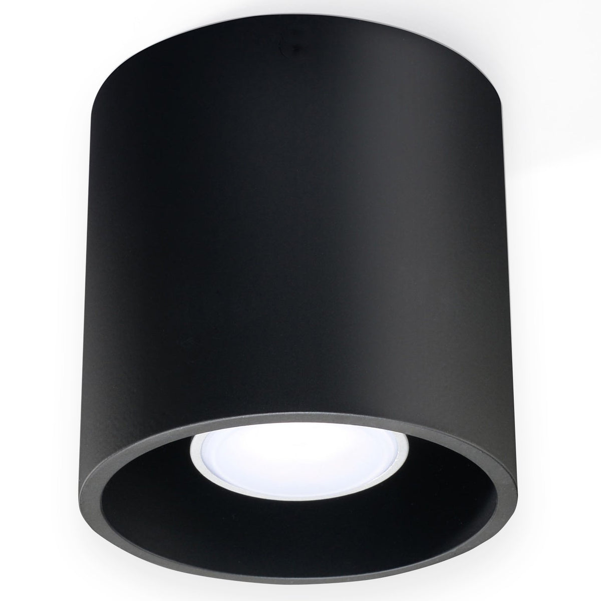 Sollux plafondlamp Orbis - 1 lichts - 10 x 10  cm - zwart