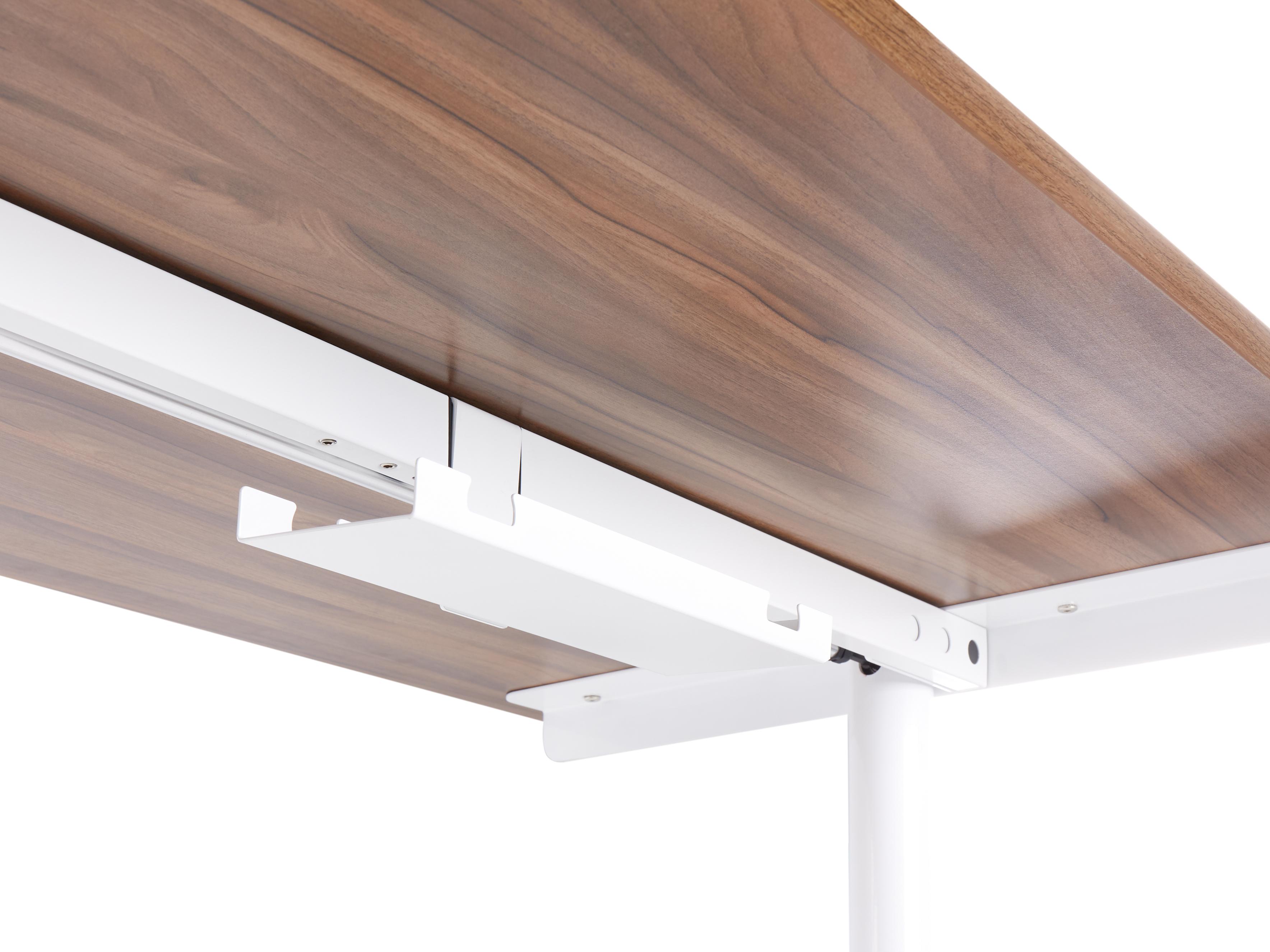 Cable Tray for Manual Adjustable Desk TRACIE White