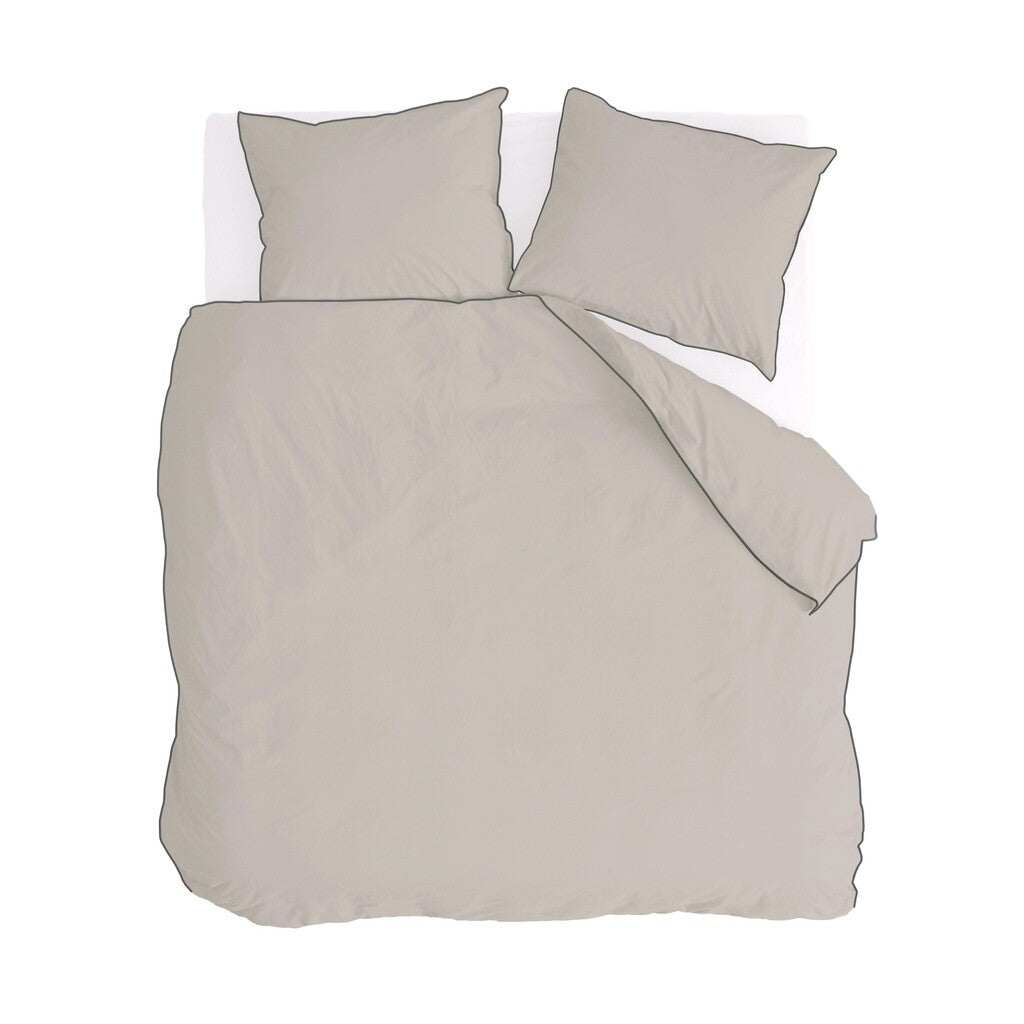 Walra - Dekbedovertrek Sweet Softy - 200x220 cm - Zand