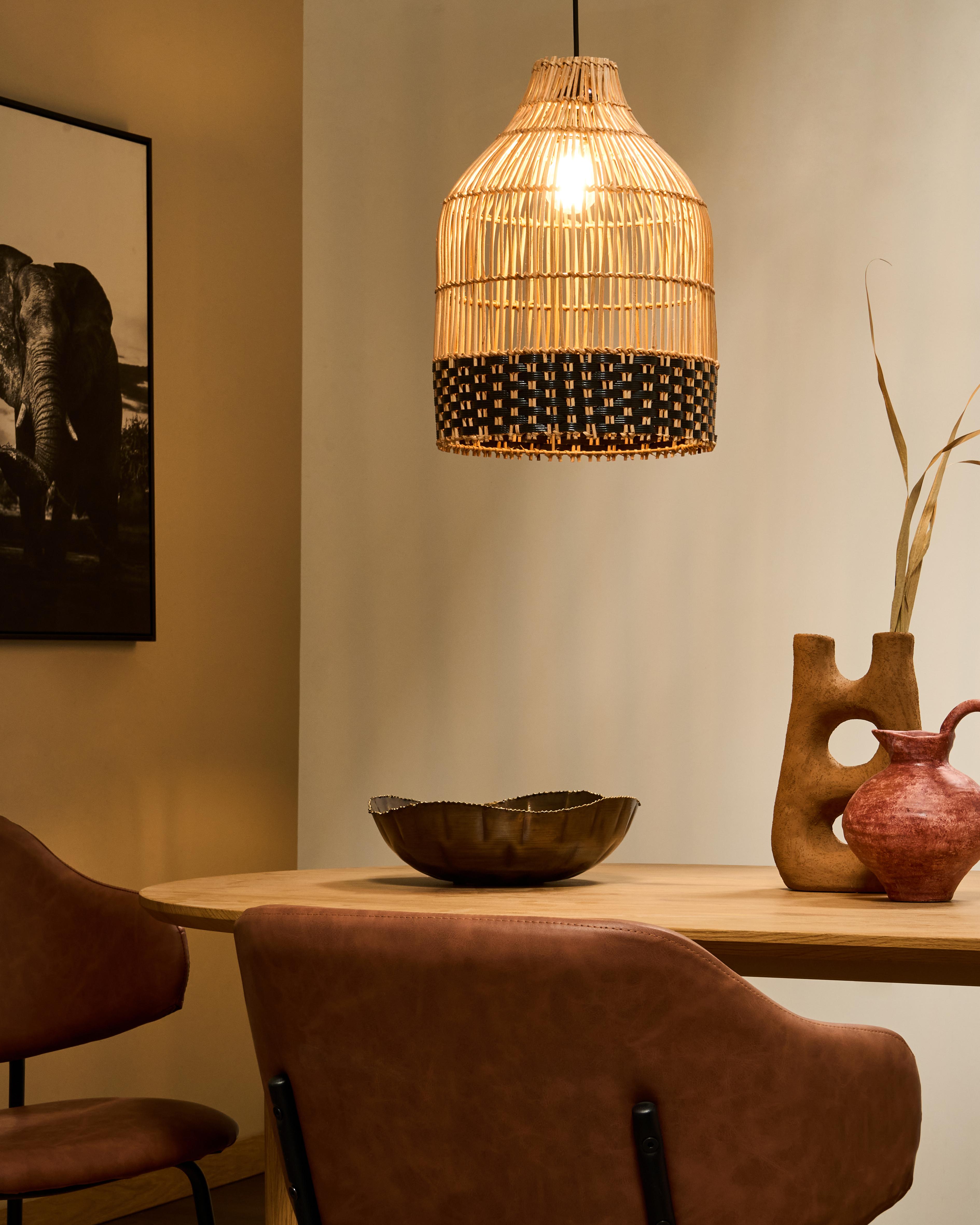 Pendant Lamp GILO Rattan Natural