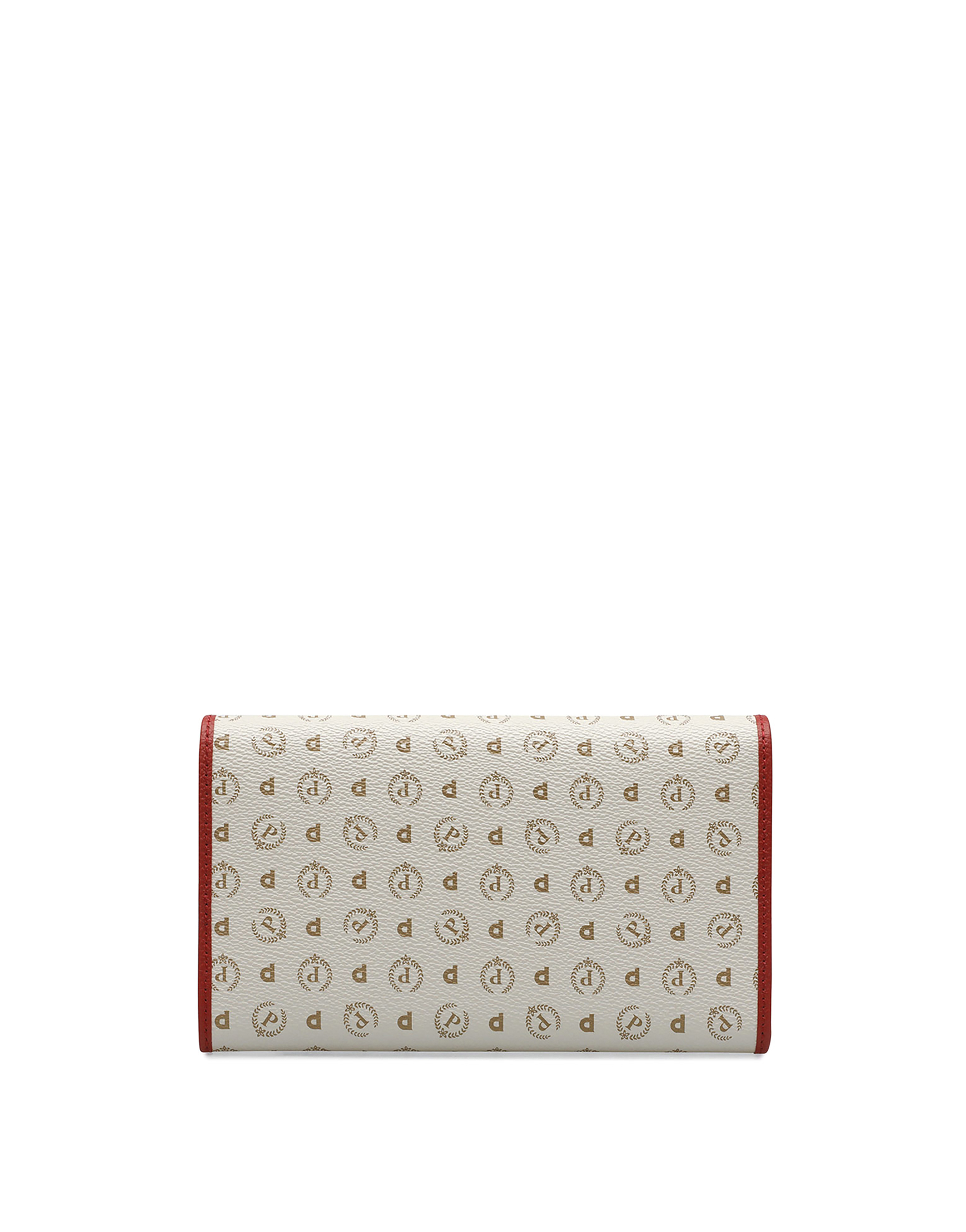 Portafoglio Heritage Logo Classic Avorio/lacca