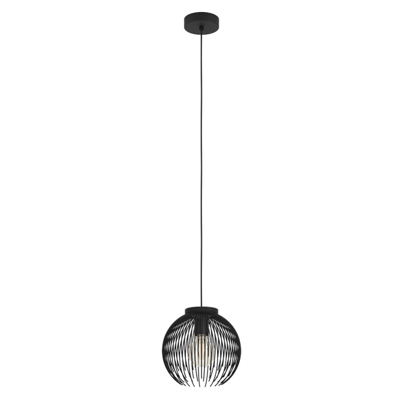 Suspension Alhabia noire E27 40 W EGLO