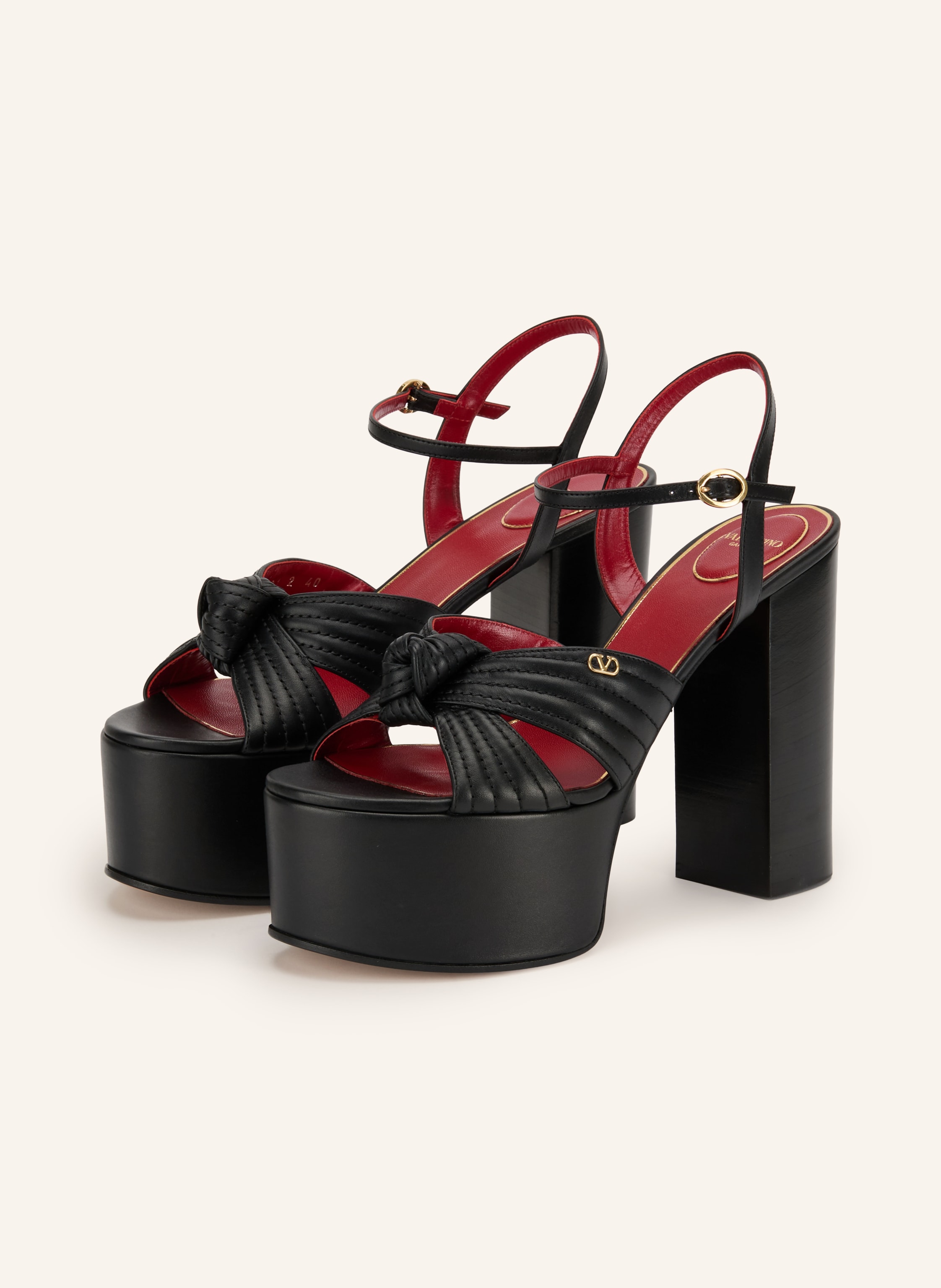VALENTINO GARAVANI Plateau-Sandaletten CRASHER
