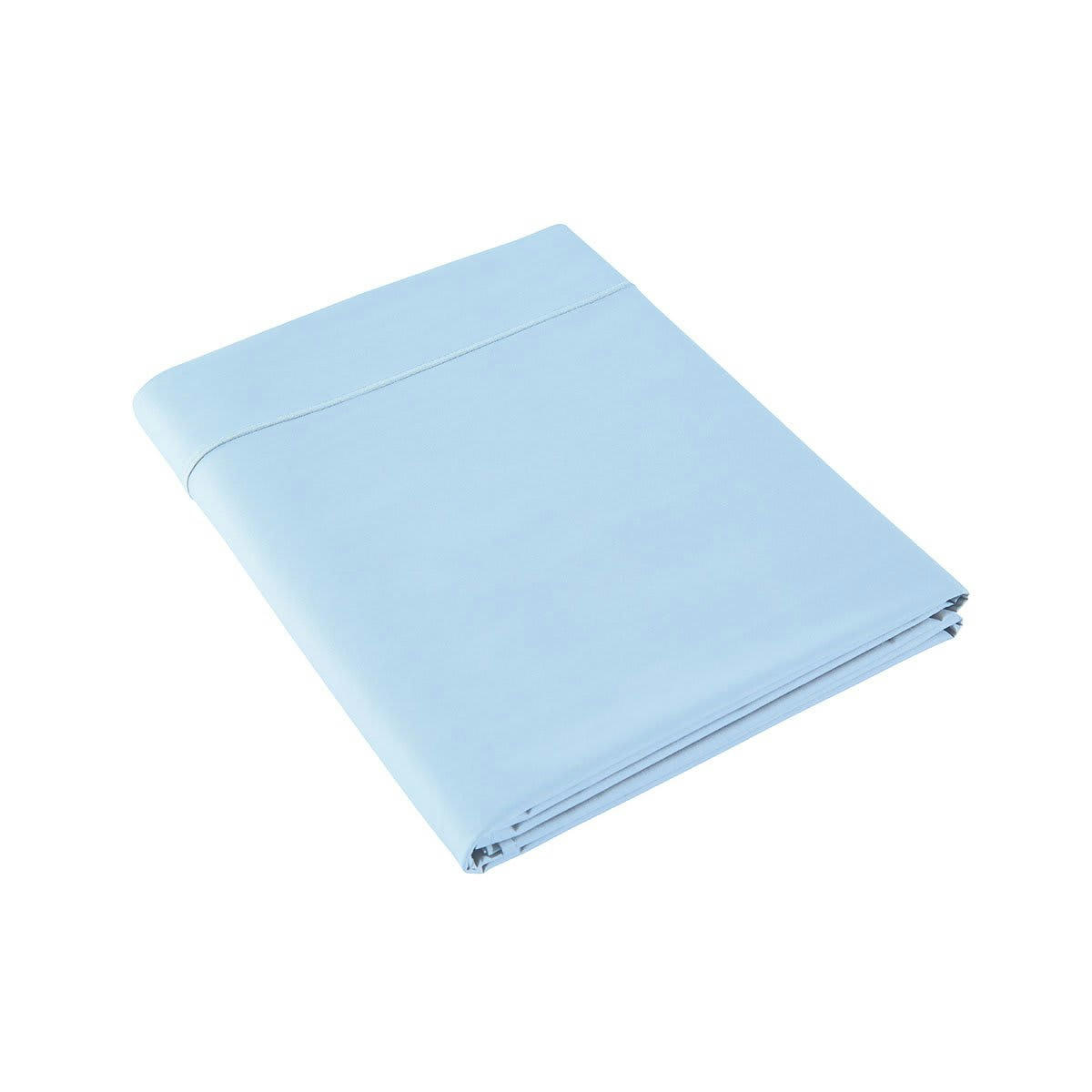 VEXIN - Drap plat coton azur 240x310 cm