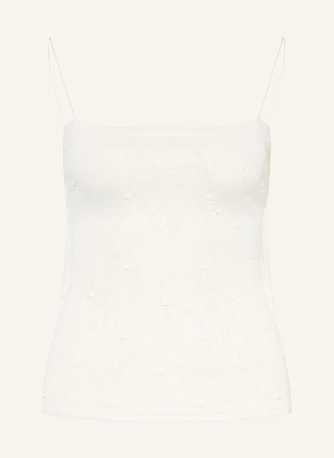 JACQUEMUS Stricktop LA MAILLE PLUMETIS