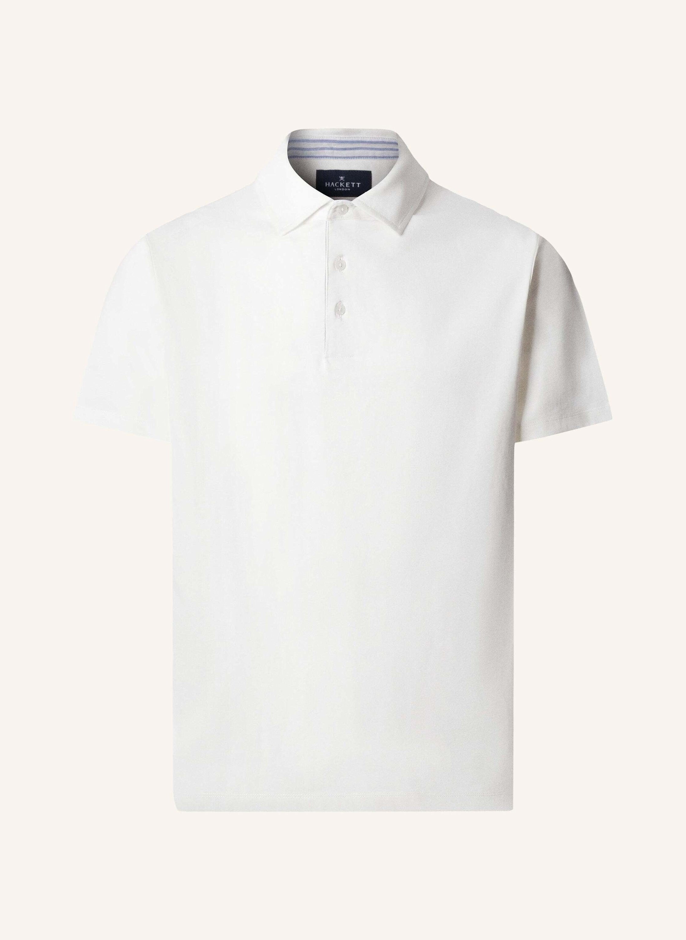 HACKETT LONDON Poloshirt JERSEY WOVEN TRIM