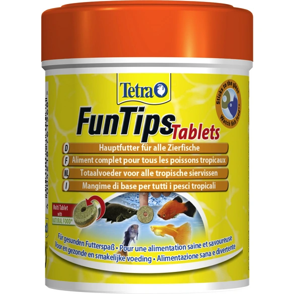 Fischfutter »Tablets Tips«, 165 Tabletten