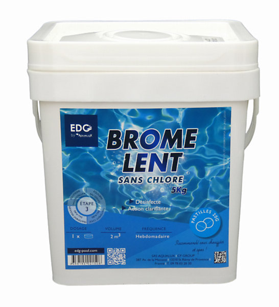Brome permanent pastille 20g seau 5kg