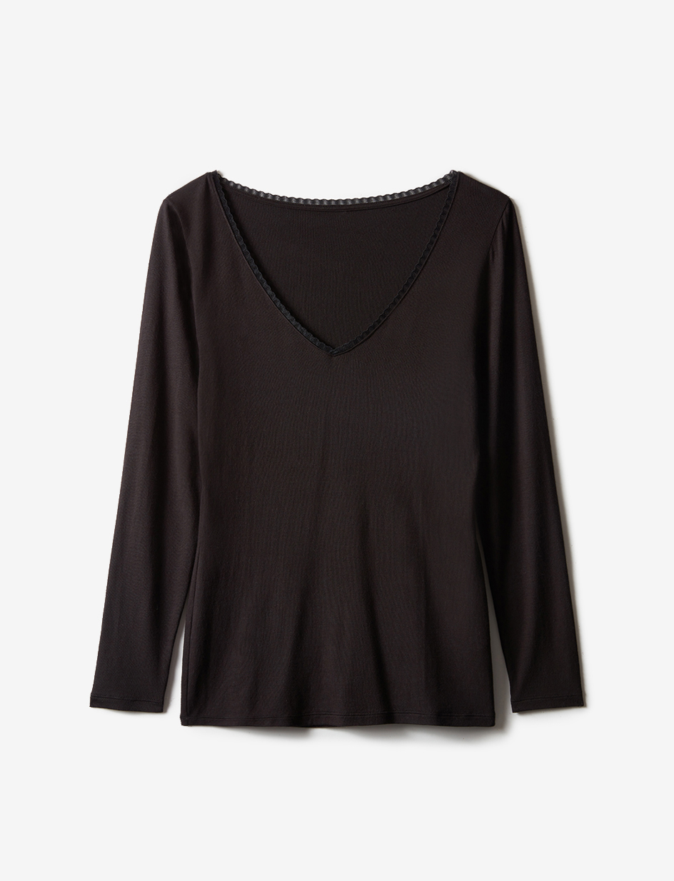 T-shirt manches longues HEATTECH SECONDE PEAU