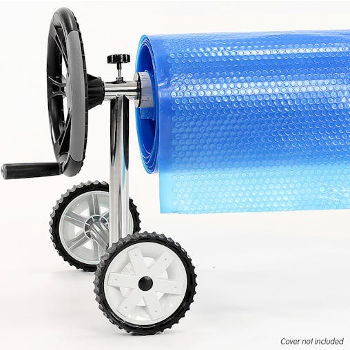 NNEDPE Adjustable Swimming Pool Cover Roller - 5.5m