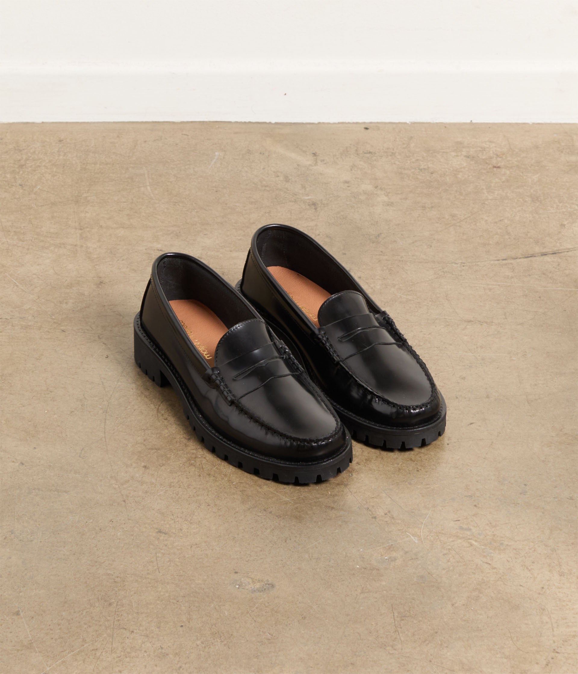 Mocassins vernis noir Rito