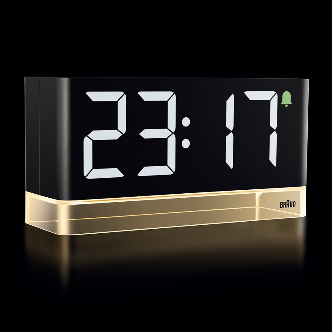 Braun Bedside LED Alarm Clock