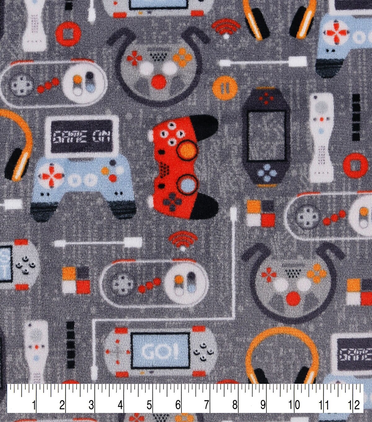 Game On Sew Lush Fleece Fabric