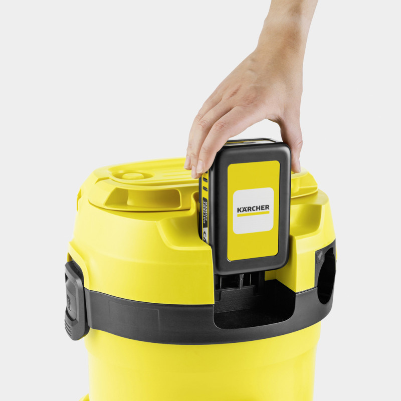 Aspirateur eau et poussière WD 2-18 sur batterie 18 V KÄRCHER