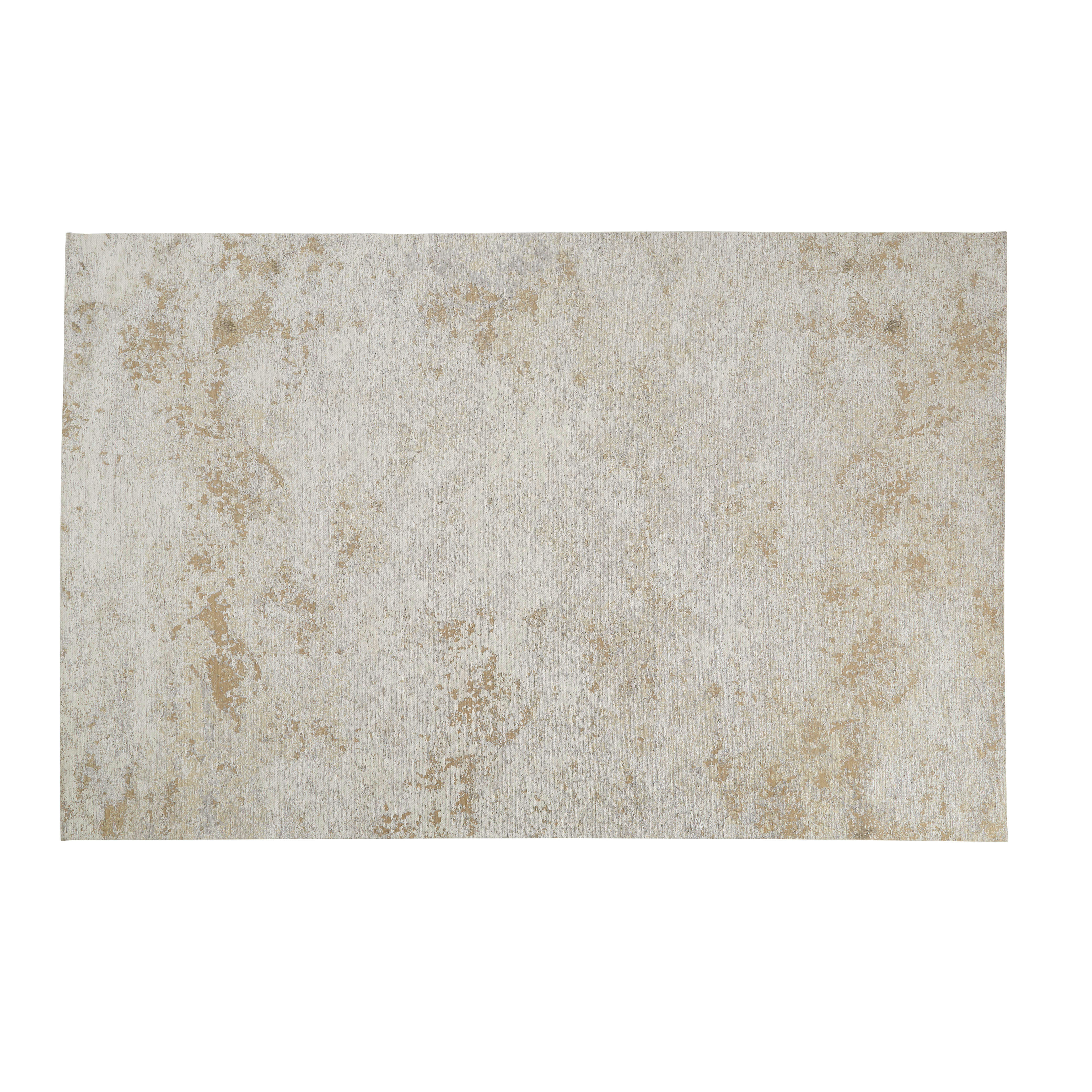 PAULINE - Tapis tissé jacquard beige 155x230