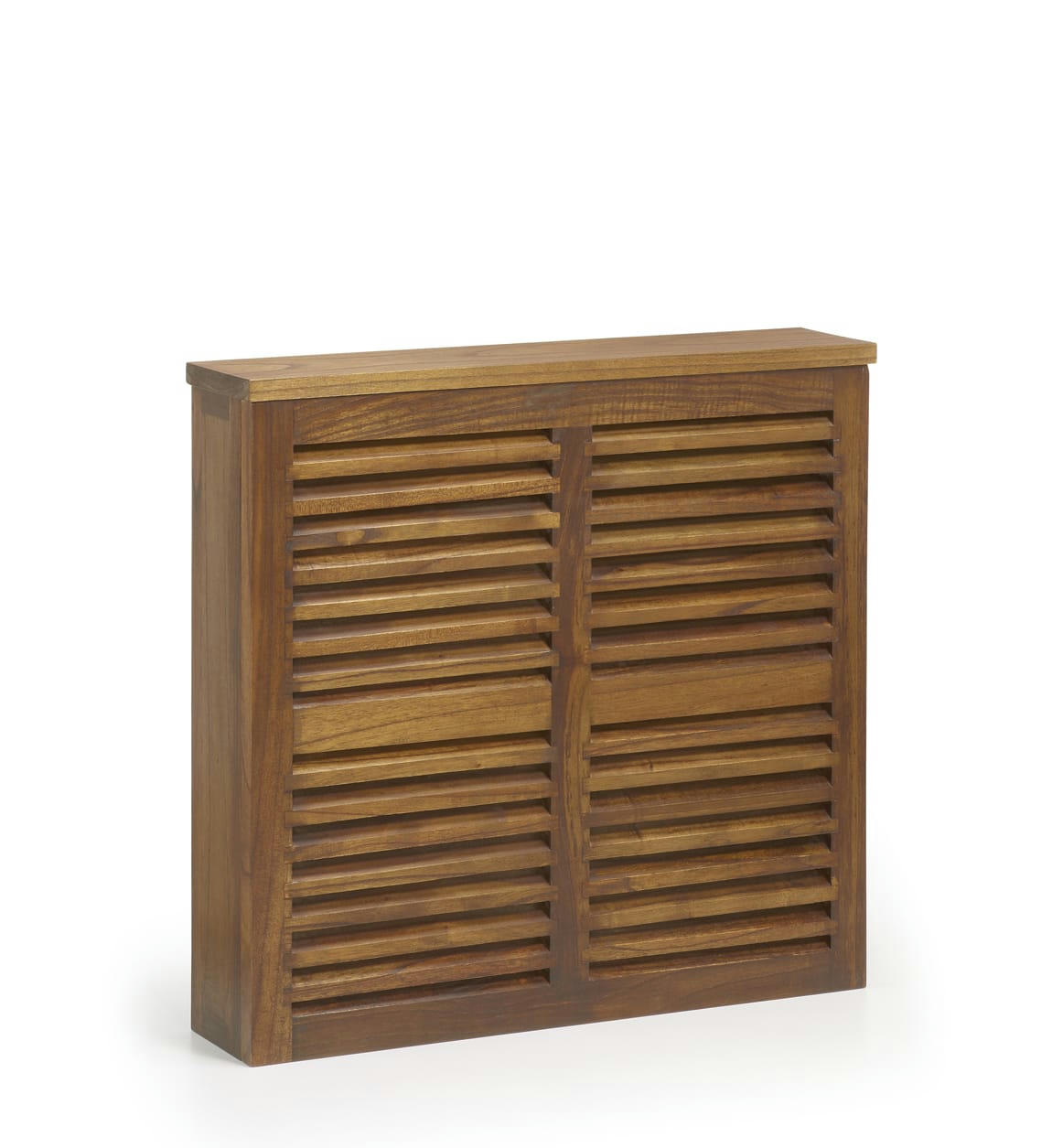 STAR - Cache radiateur en bois de mindi marron L80