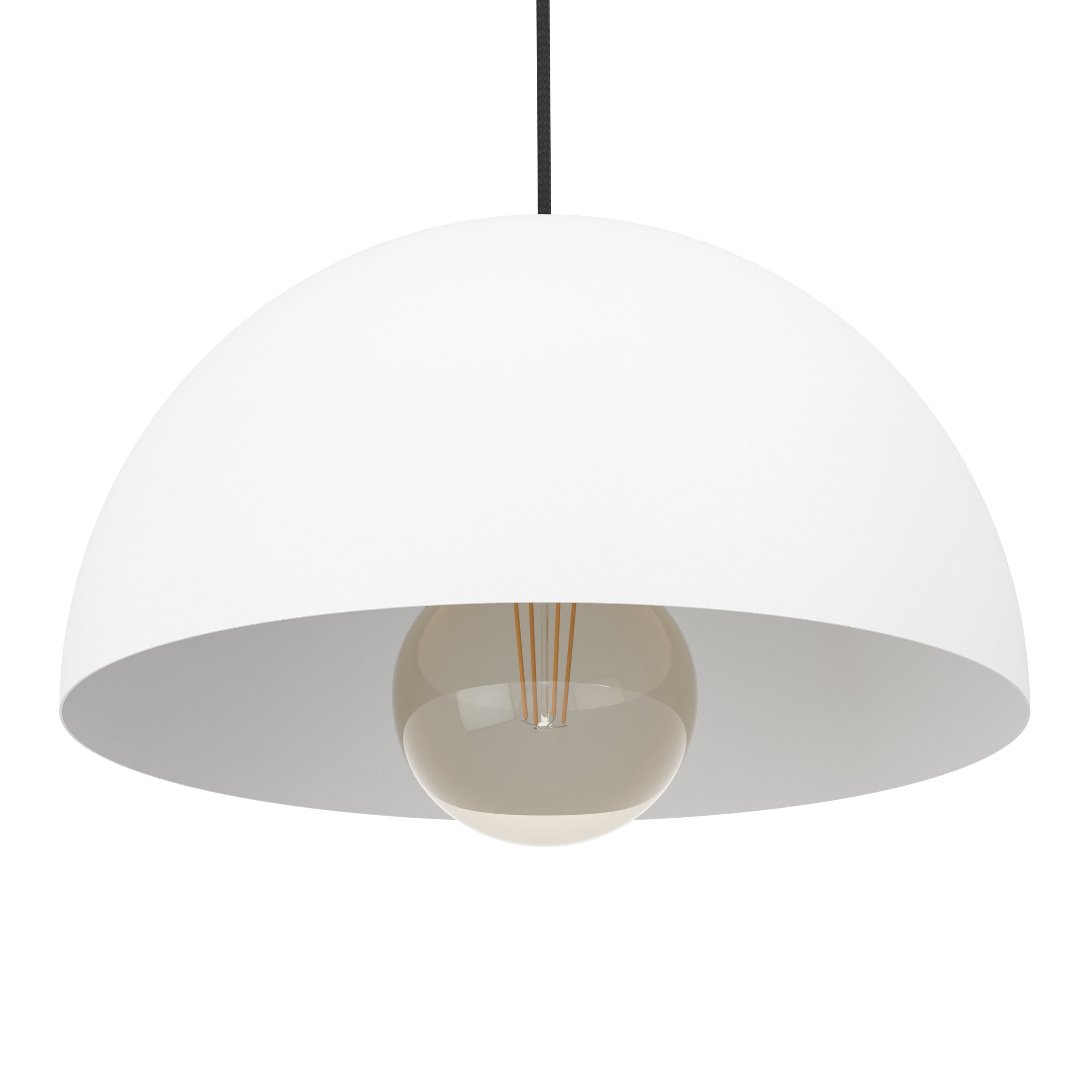 EGLO hanglamp Gaetano - e27 - 1 lichts - ø30cm - wit