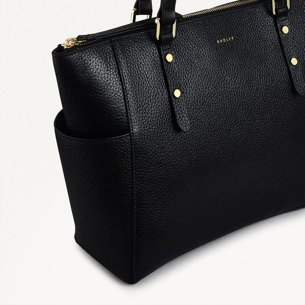 Silk Street - Large Ziptop Shoulder Bag