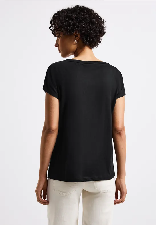 Shirt mit Glitzer-Wording