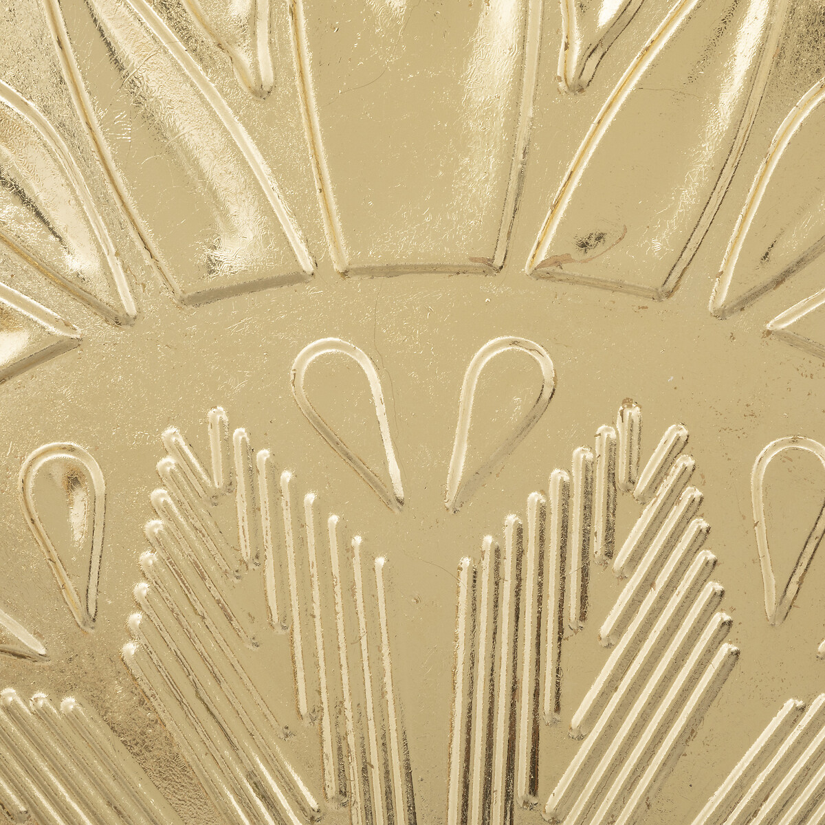 Wall decoration "Aina" Gilt metal, 57x70 cm