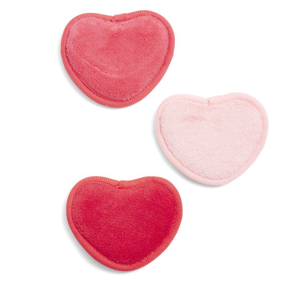 Disques démaquillants x3 forme coeur