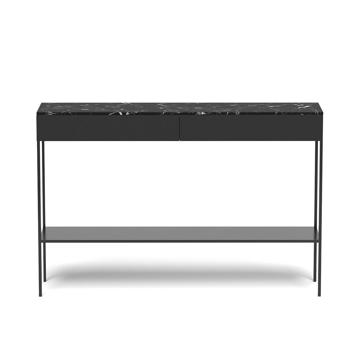 Console plateau marbre Fébée