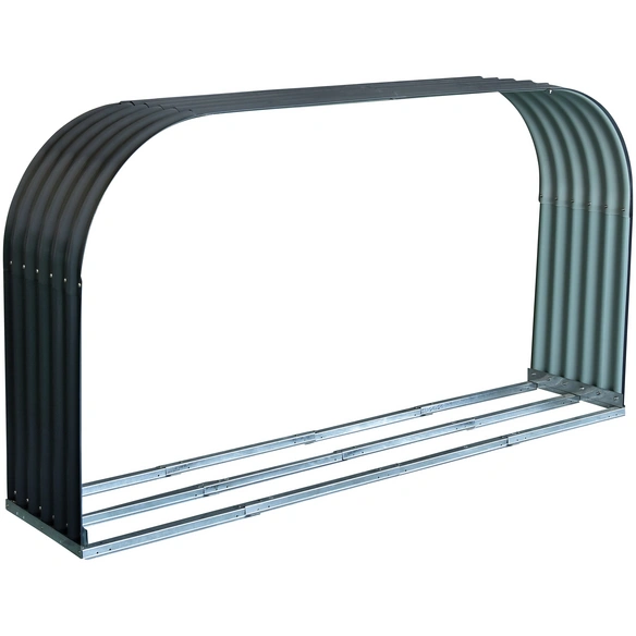 Kaminholzunterstand, BxHxT: 212 x 111 x 40 cm, stahl