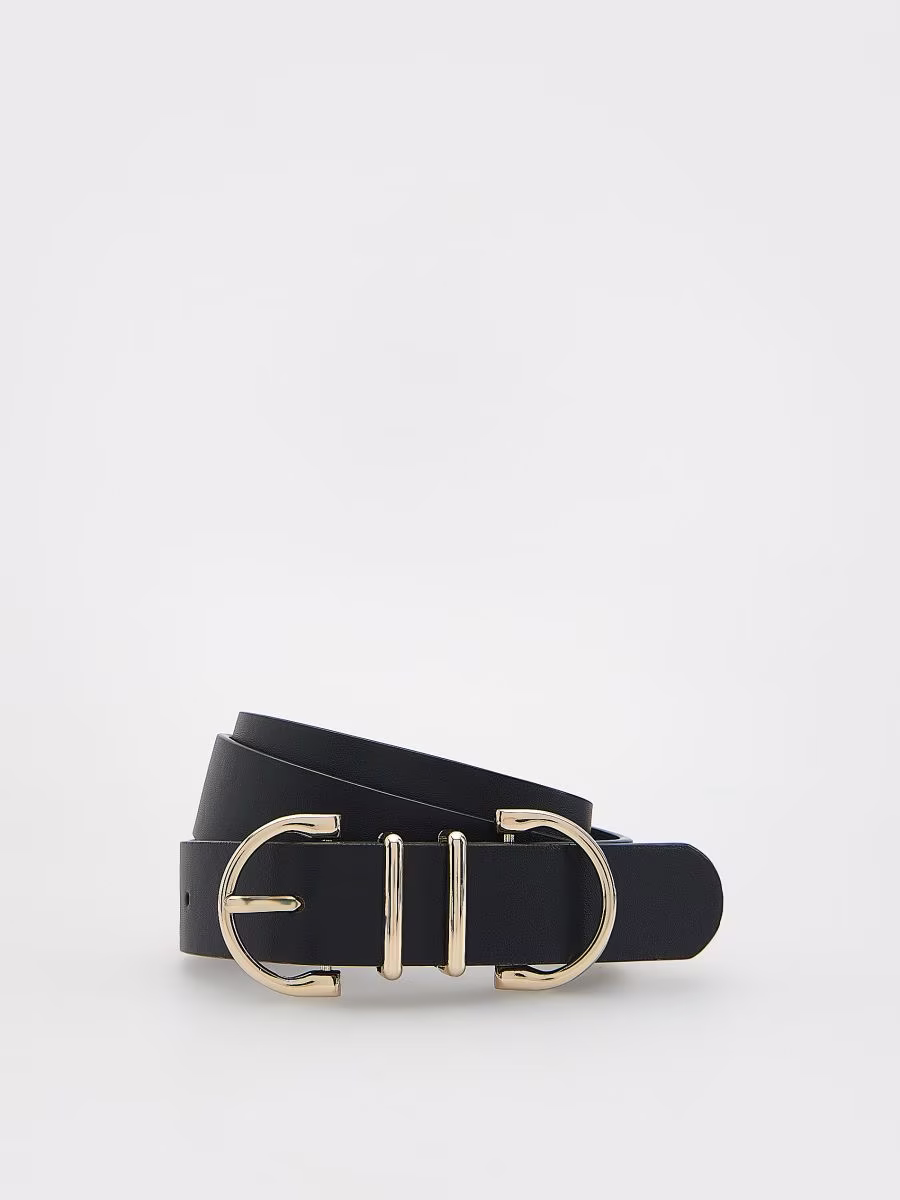 Faux Leather Belt