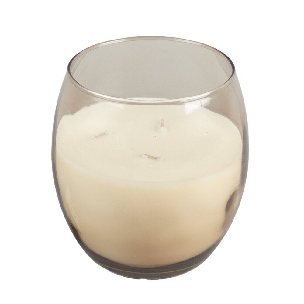 Bougie parfumée dans verre senteur cachemire 36H