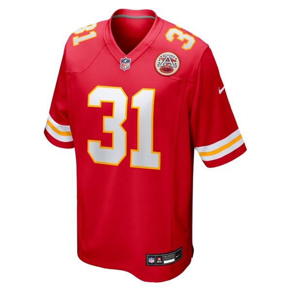 Jeffrey Bassa Kansas City Chiefs Nike Team Game Jersey -  Red