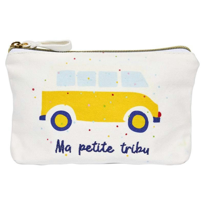 - Pochette coton ma petite tribu