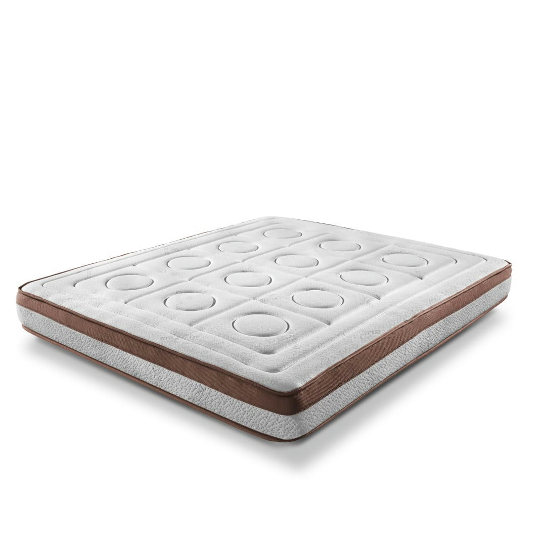 TOSCANADELUXE - Matelas mousse à mémoire de forme 21 cm105X180